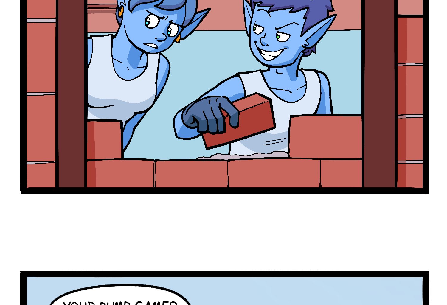 Gobbomancers! - Episode 53, Page 1: Grandma's Little Helper