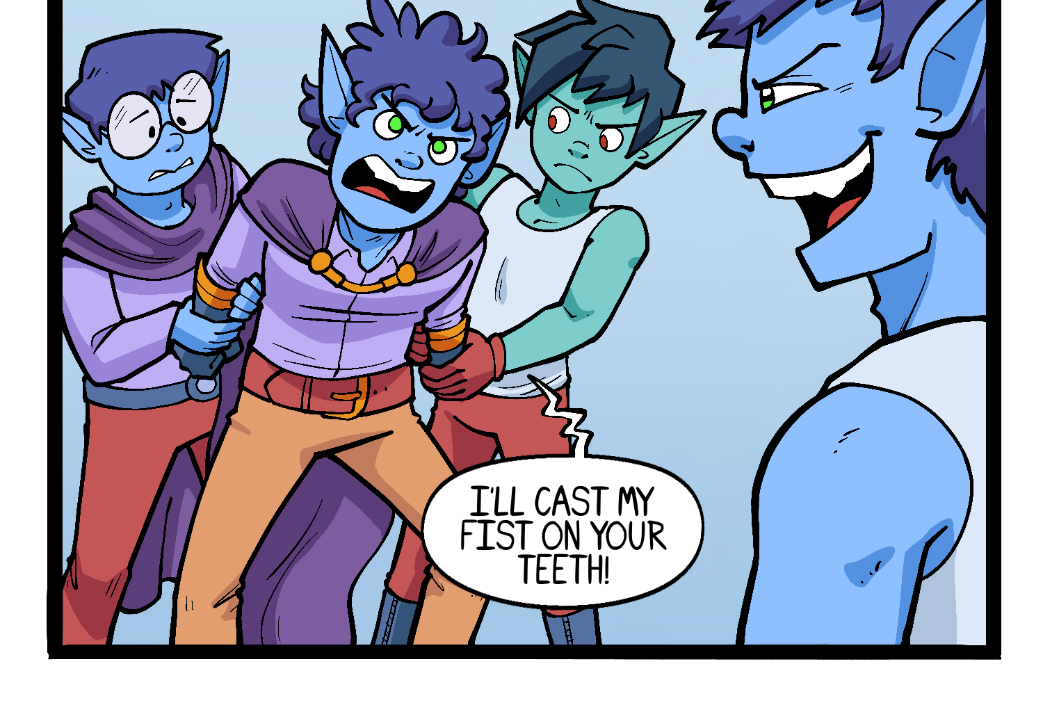 Gobbomancers! - Episode 53, Page 1: Grandma's Little Helper