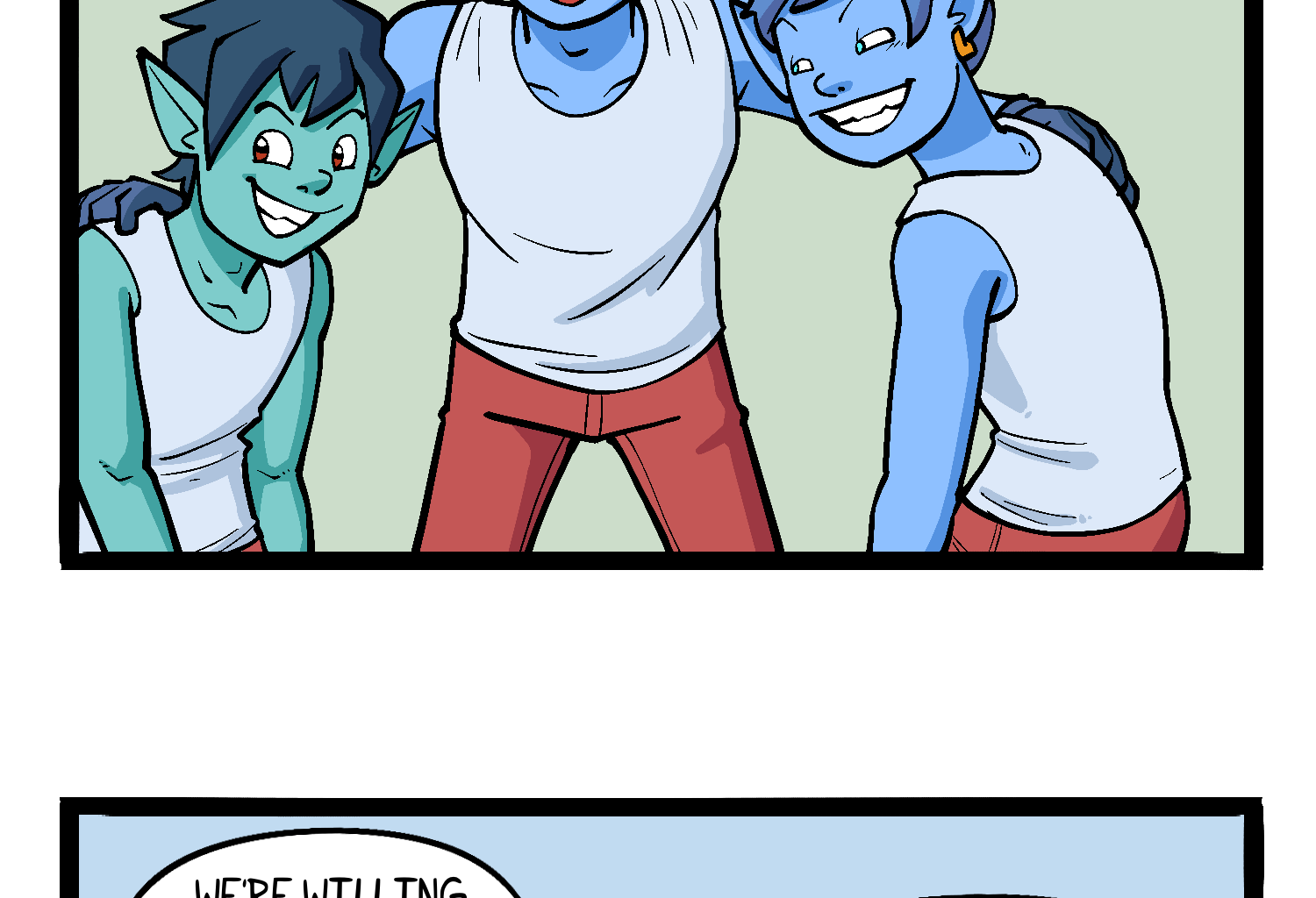 Gobbomancers! - Episode 54, Page 1: A Knight's Greatest Dream