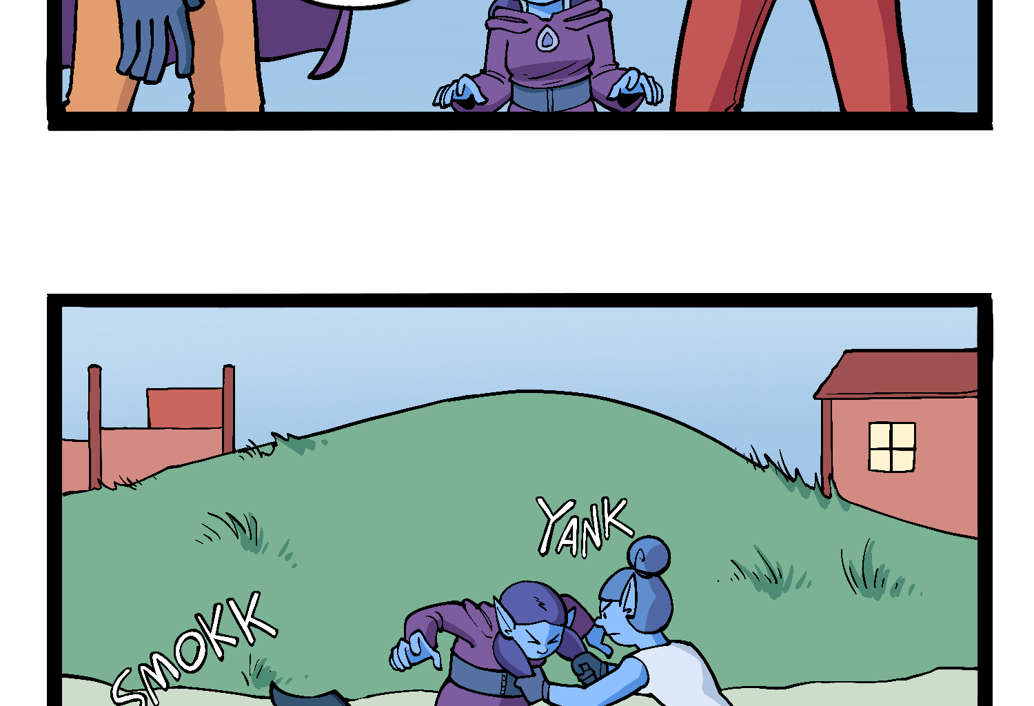 Gobbomancers! - Episode 54, Page 1: A Knight's Greatest Dream