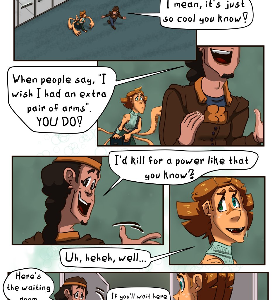 Surprising Octeal - Episode 3, Page 7: EP3 - Limbs