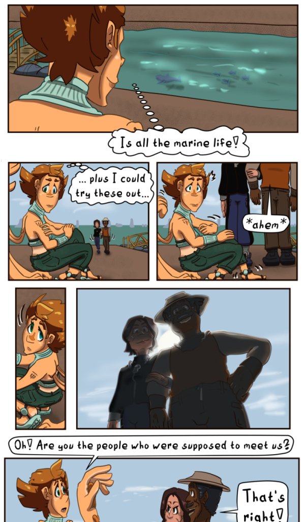 Surprising Octeal - Episode 4, Page 5: EP4 - Canal Town