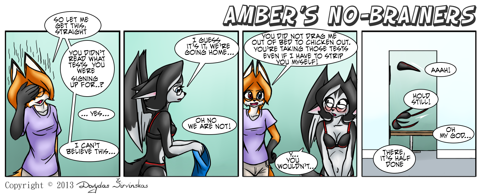 Amber's No-Brainers - Episode 23, Page 1: Page 023