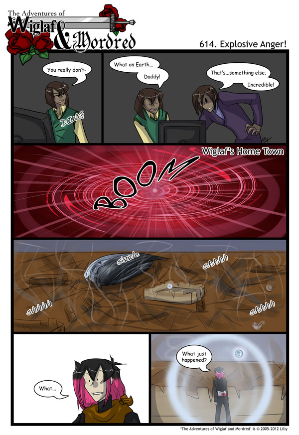 The Adventures of Wiglaf and Mordred (Classic) - Episode 614, Page 1: 2012-01-01