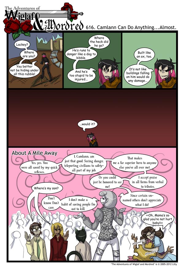 The Adventures of Wiglaf and Mordred (Classic) - Episode 616, Page 1: 2012-01-06