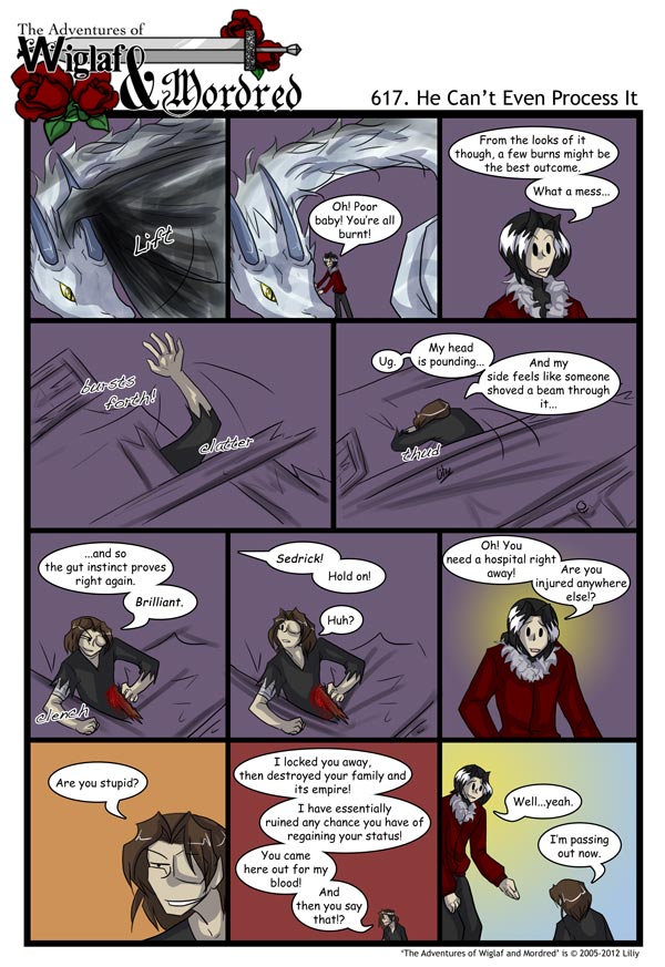 The Adventures of Wiglaf and Mordred (Classic) - Episode 617, Page 1: 2012-01-08