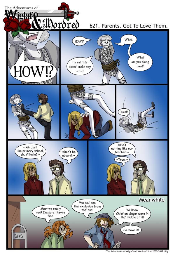 The Adventures of Wiglaf and Mordred (Classic) - Episode 621, Page 1: 2012-01-20