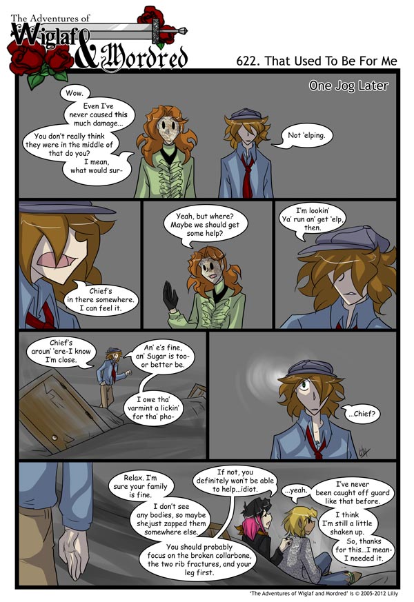 The Adventures of Wiglaf and Mordred (Classic) - Episode 622, Page 1: 2012-01-22