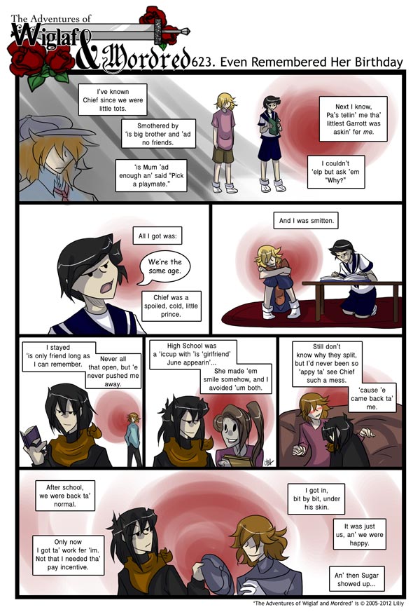 The Adventures of Wiglaf and Mordred (Classic) - Episode 623, Page 1: 2012-01-25