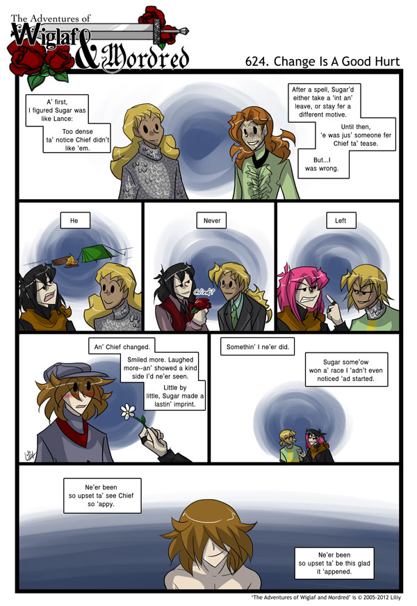 The Adventures of Wiglaf and Mordred (Classic) - Episode 624, Page 1: 2012-01-27