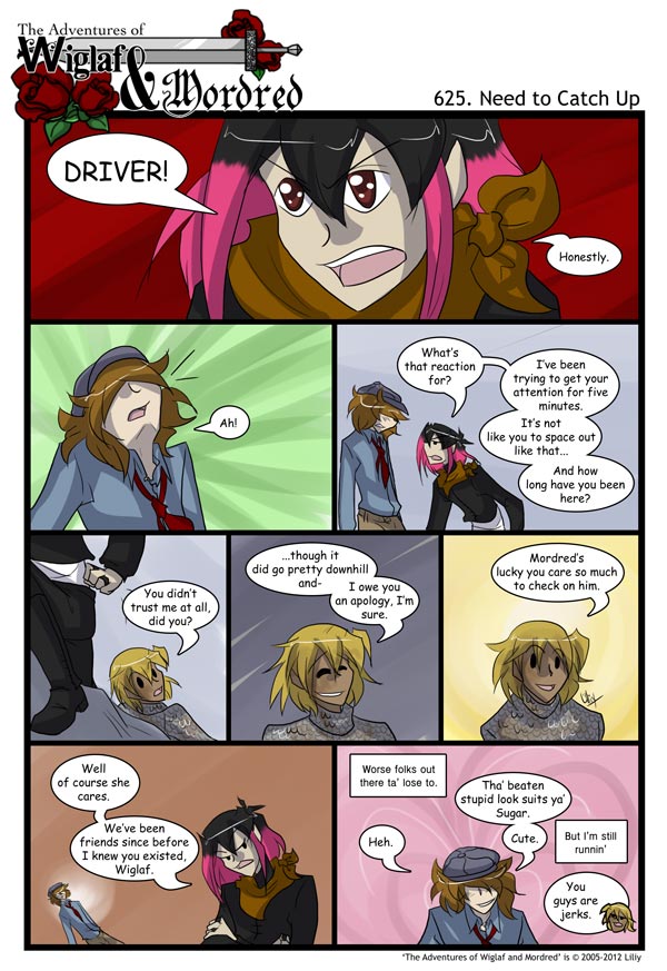 The Adventures of Wiglaf and Mordred (Classic) - Episode 625, Page 1: 2012-01-29