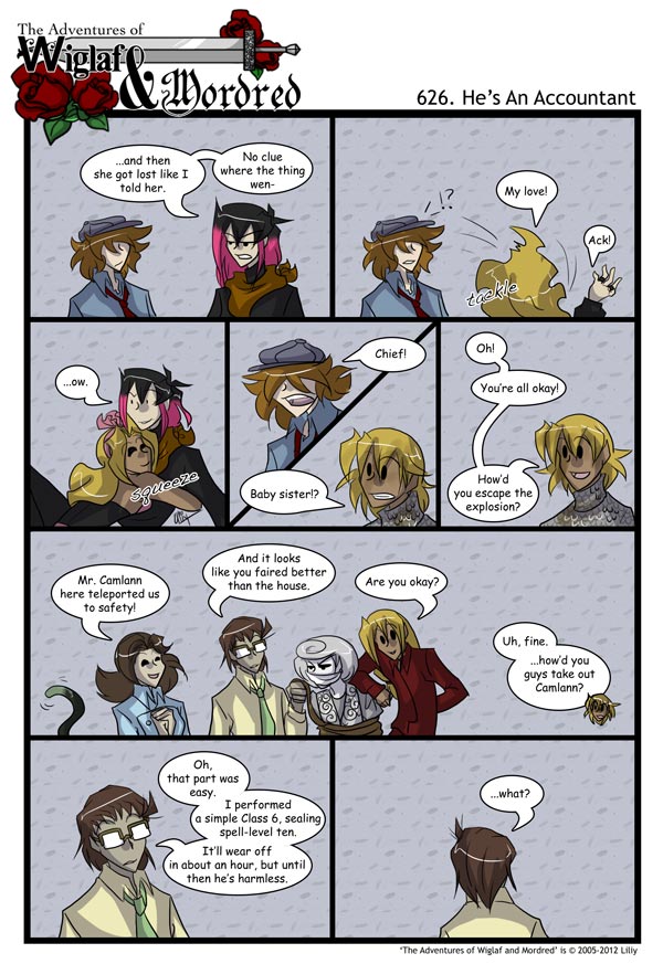 The Adventures of Wiglaf and Mordred (Classic) - Episode 626, Page 1: 2012-02-01