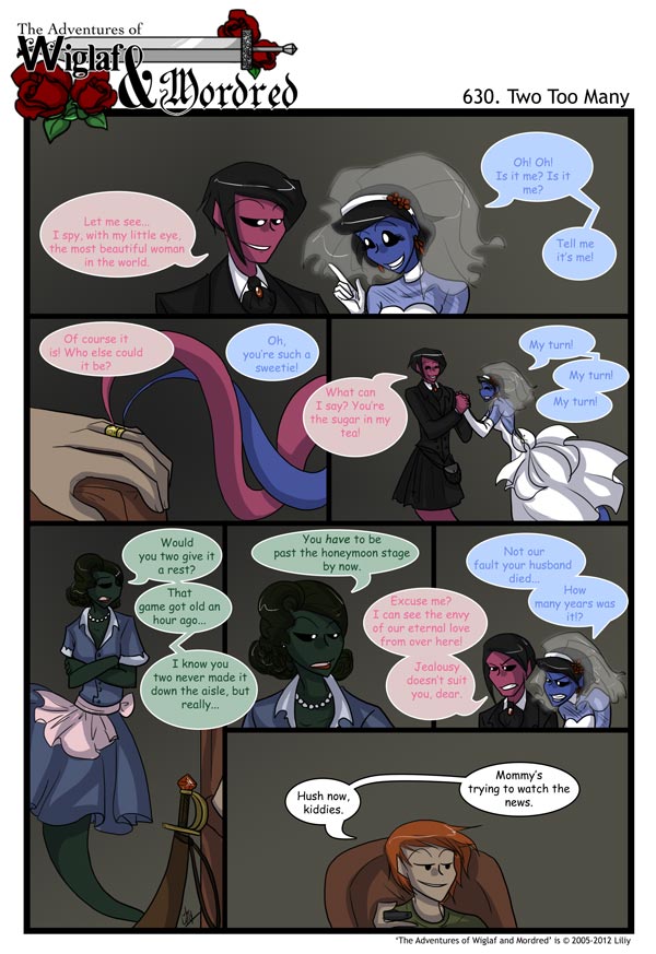 The Adventures of Wiglaf and Mordred (Classic) - Episode 630, Page 1: 2012-02-12