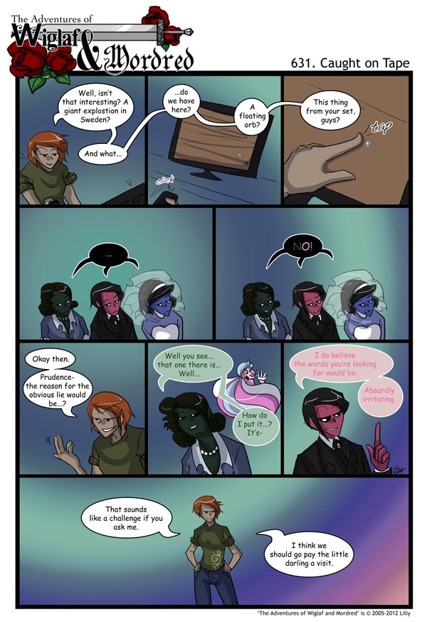 The Adventures of Wiglaf and Mordred (Classic) - Episode 631, Page 1: 2012-02-15