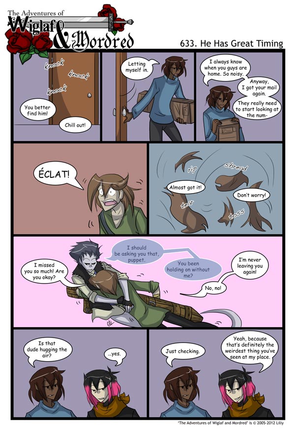 The Adventures of Wiglaf and Mordred (Classic) - Episode 633, Page 1: 2012-02-22