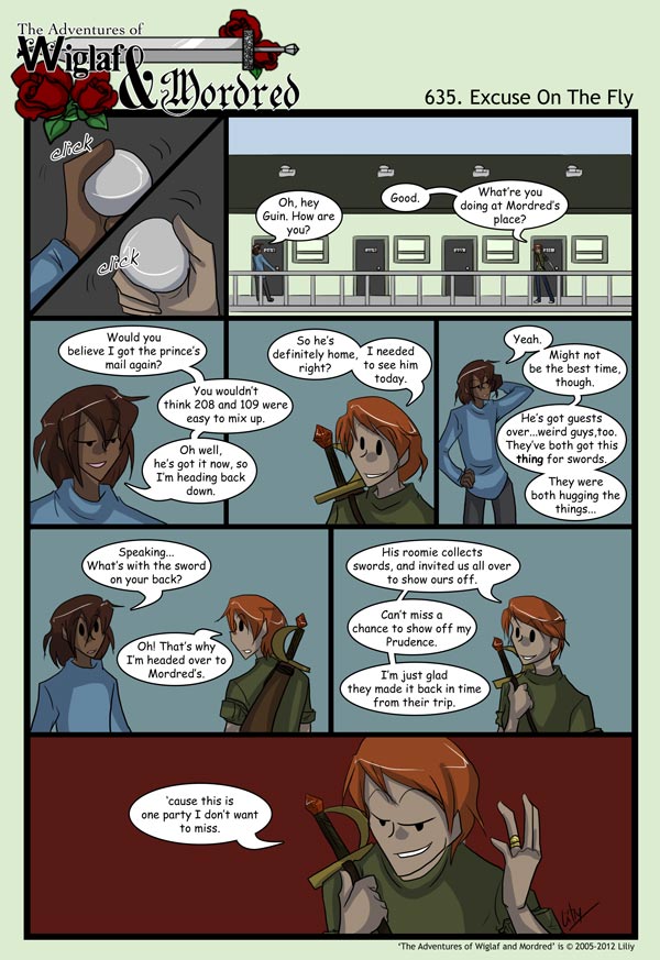 The Adventures of Wiglaf and Mordred (Classic) - Episode 635, Page 1: 2012-02-26