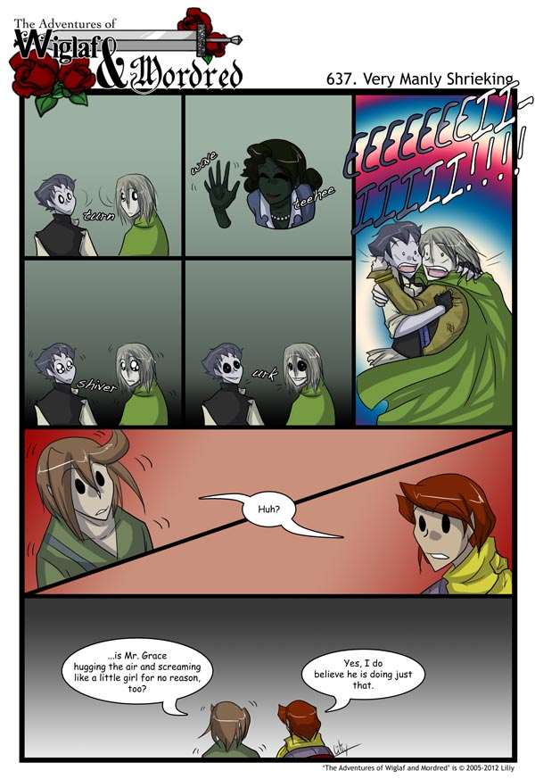 The Adventures of Wiglaf and Mordred (Classic) - Episode 637, Page 1: 2012-03-02