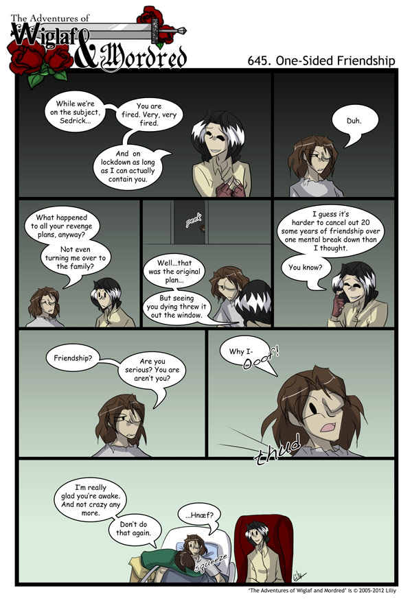 The Adventures of Wiglaf and Mordred (Classic) - Episode 645, Page 1: 2012-03-23
