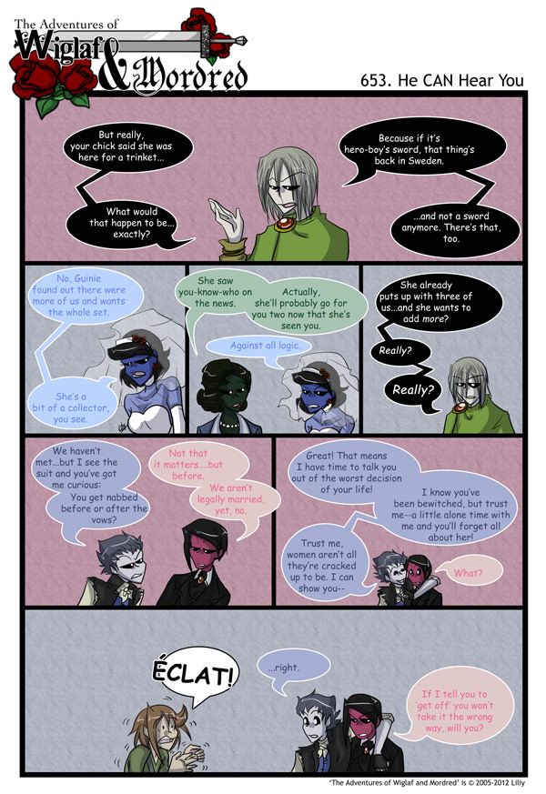 The Adventures of Wiglaf and Mordred (Classic) - Episode 653, Page 1: 2012-04-15