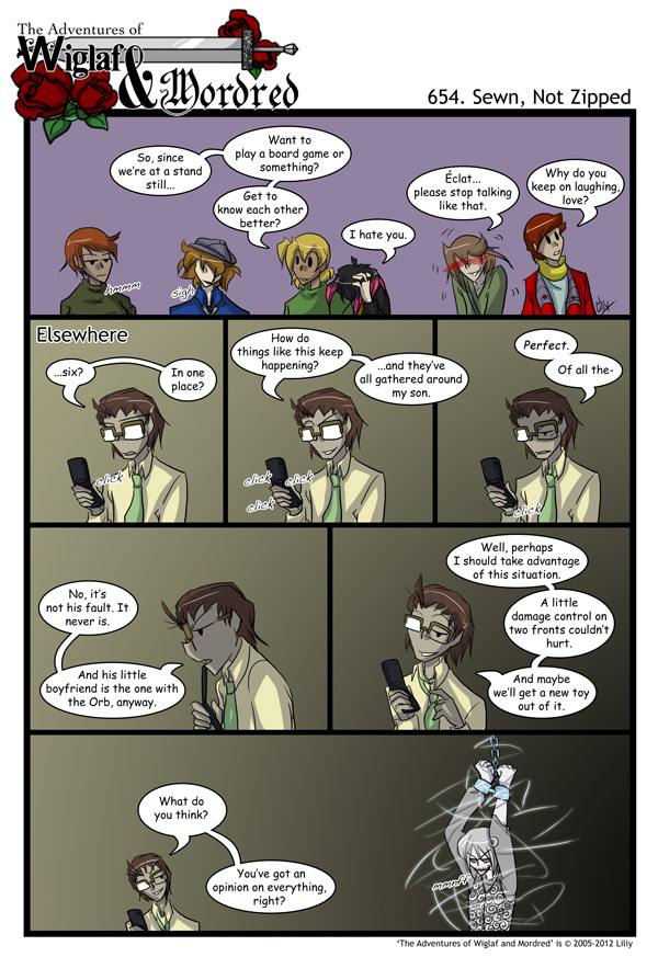 The Adventures of Wiglaf and Mordred (Classic) - Episode 654, Page 1: 2012-04-18