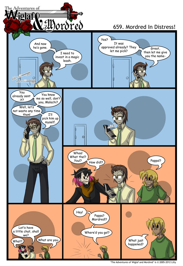The Adventures of Wiglaf and Mordred (Classic) - Episode 659, Page 1: 2012-04-29