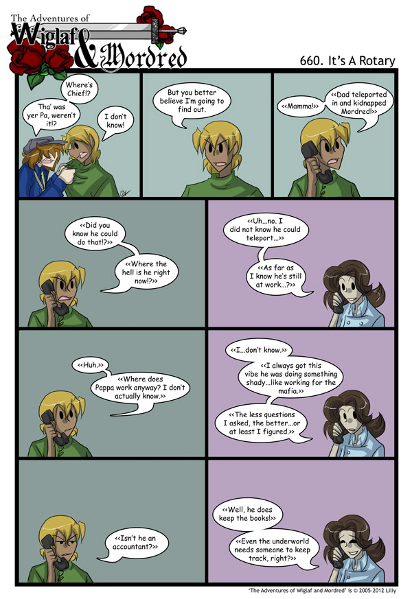 The Adventures of Wiglaf and Mordred (Classic) - Episode 660, Page 1: 2012-05-02