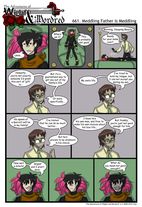 The Adventures of Wiglaf and Mordred (Classic) - Episode 661, Page 1: 2012-05-04