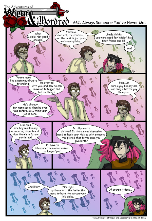 The Adventures of Wiglaf and Mordred (Classic) - Episode 662, Page 1: 2012-05-06