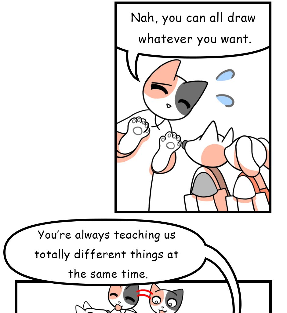 Mikesaka Art Class (◆Episodes are about art methods.) - Episode 1, Page 5: What would you like to draw?