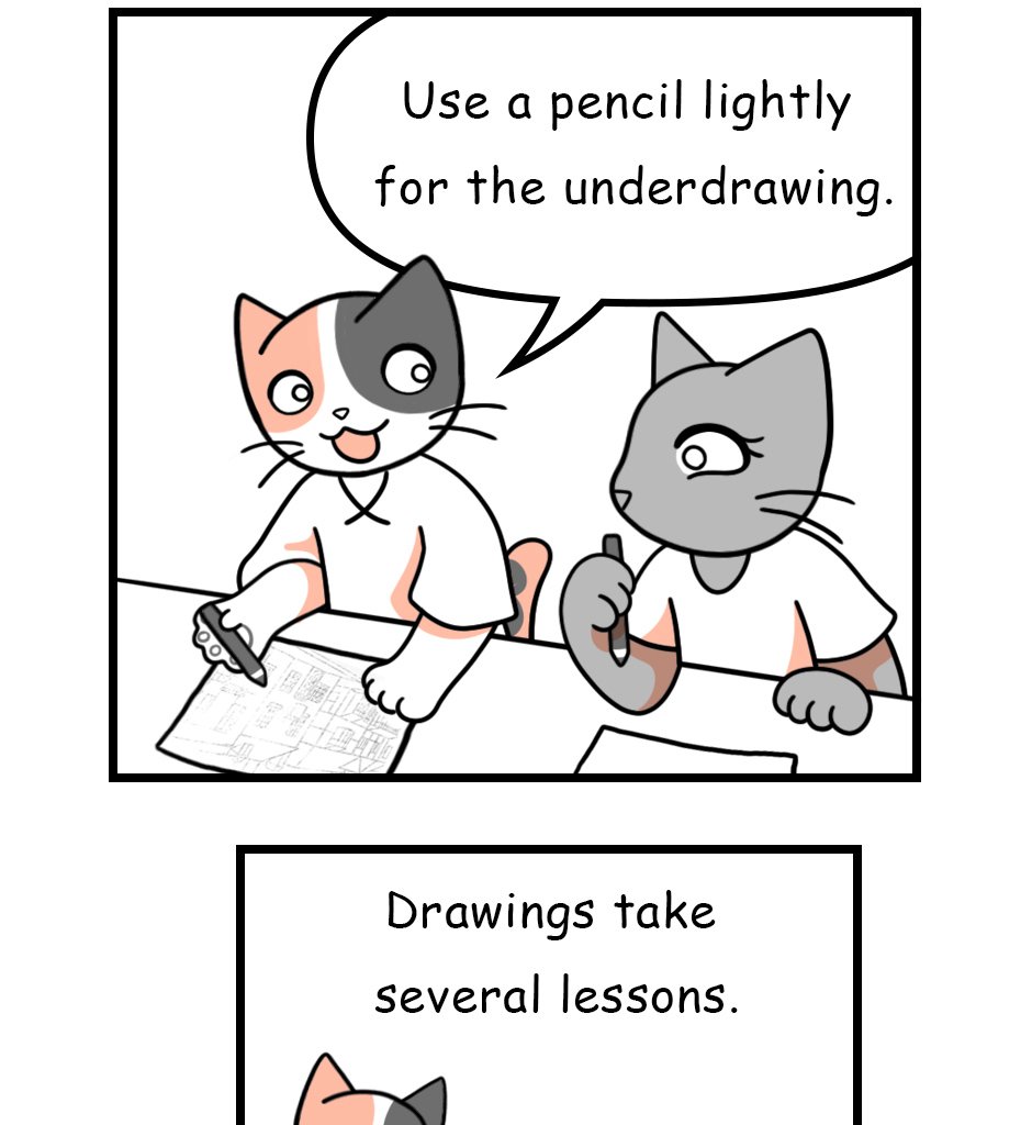 Mikesaka Art Class (◆Episodes are about art methods.) - Episode 3, Page 3: What to Draw Next?