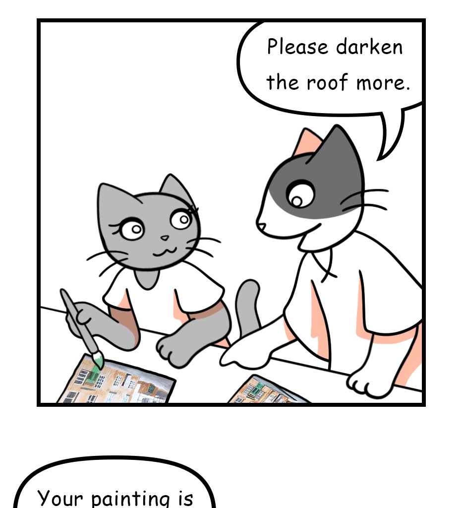 Mikesaka Art Class (◆Episodes are about art methods.) - Episode 3, Page 5: What to Draw Next?