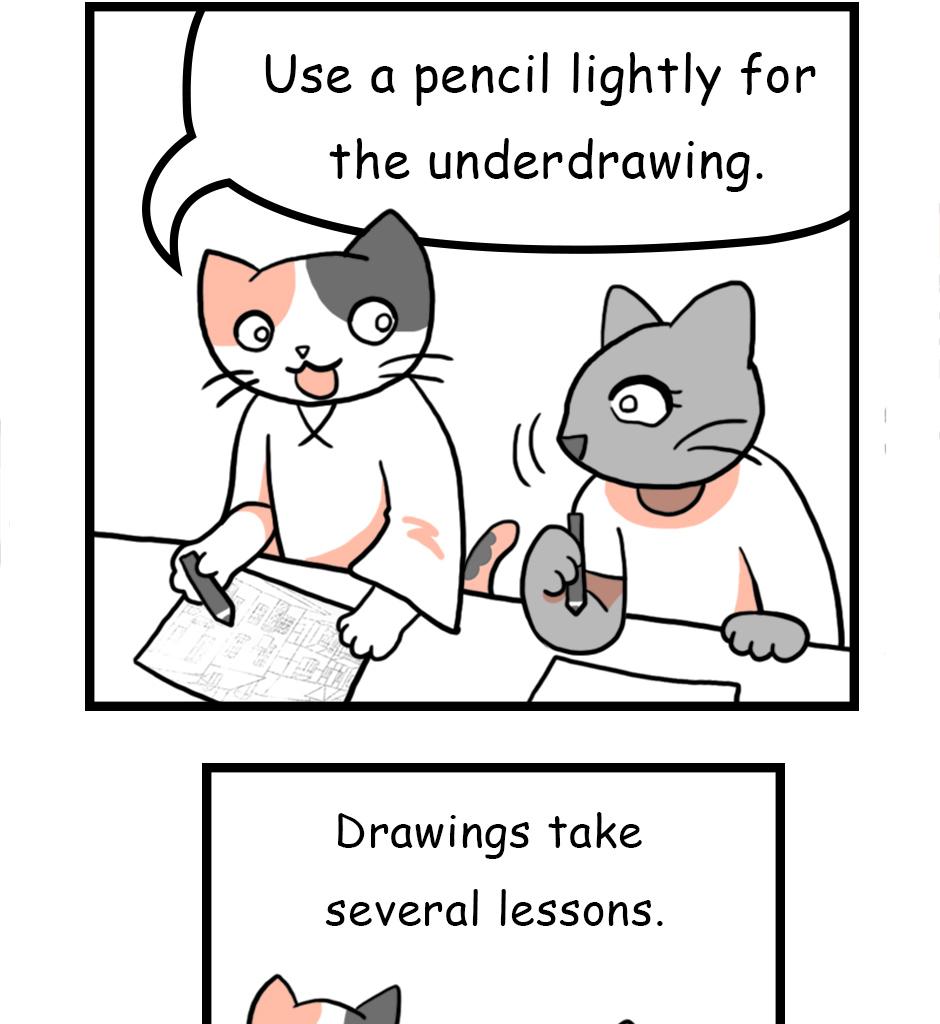 Mikesaka Art Class (◆Episodes are about art methods.) - Episode 4, Page 3: What to Draw Nest?