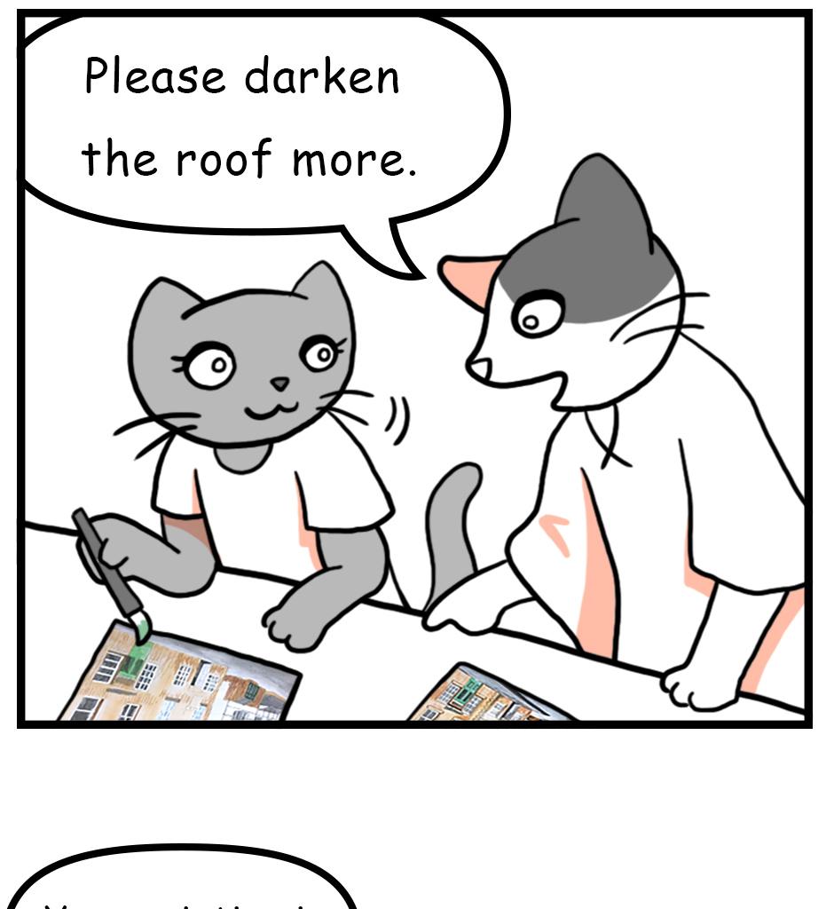 Mikesaka Art Class (◆Episodes are about art methods.) - Episode 4, Page 5: What to Draw Nest?