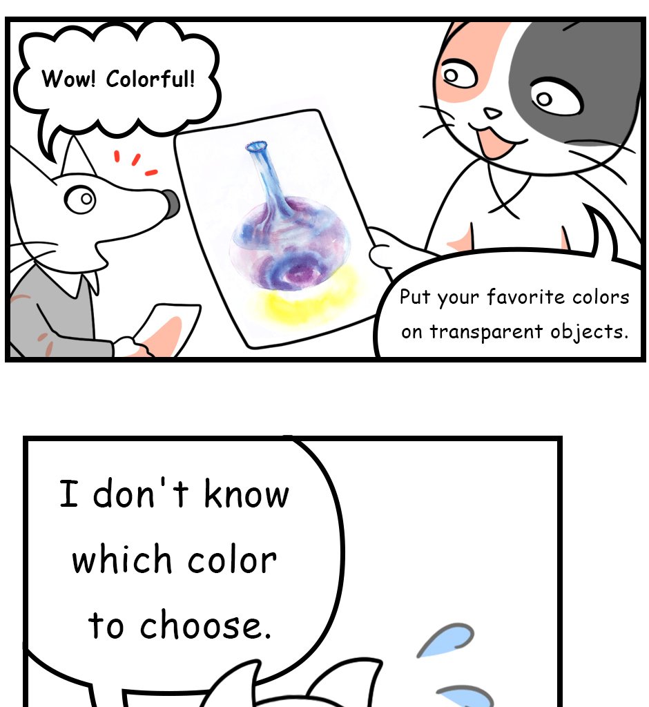 Mikesaka Art Class (◆Episodes are about art methods.) - Episode 5, Page 5: ◆The Color Wheel