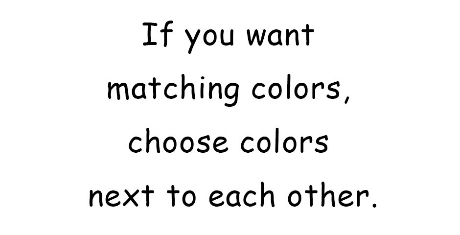 Mikesaka Art Class (◆Episodes are about art methods.) - Episode 5, Page 6: ◆The Color Wheel