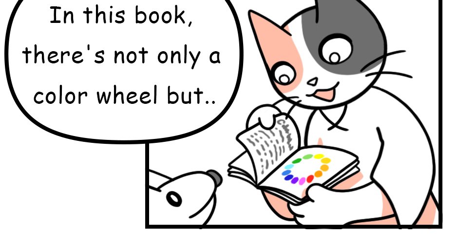 Mikesaka Art Class (◆Episodes are about art methods.) - Episode 5, Page 8: ◆The Color Wheel