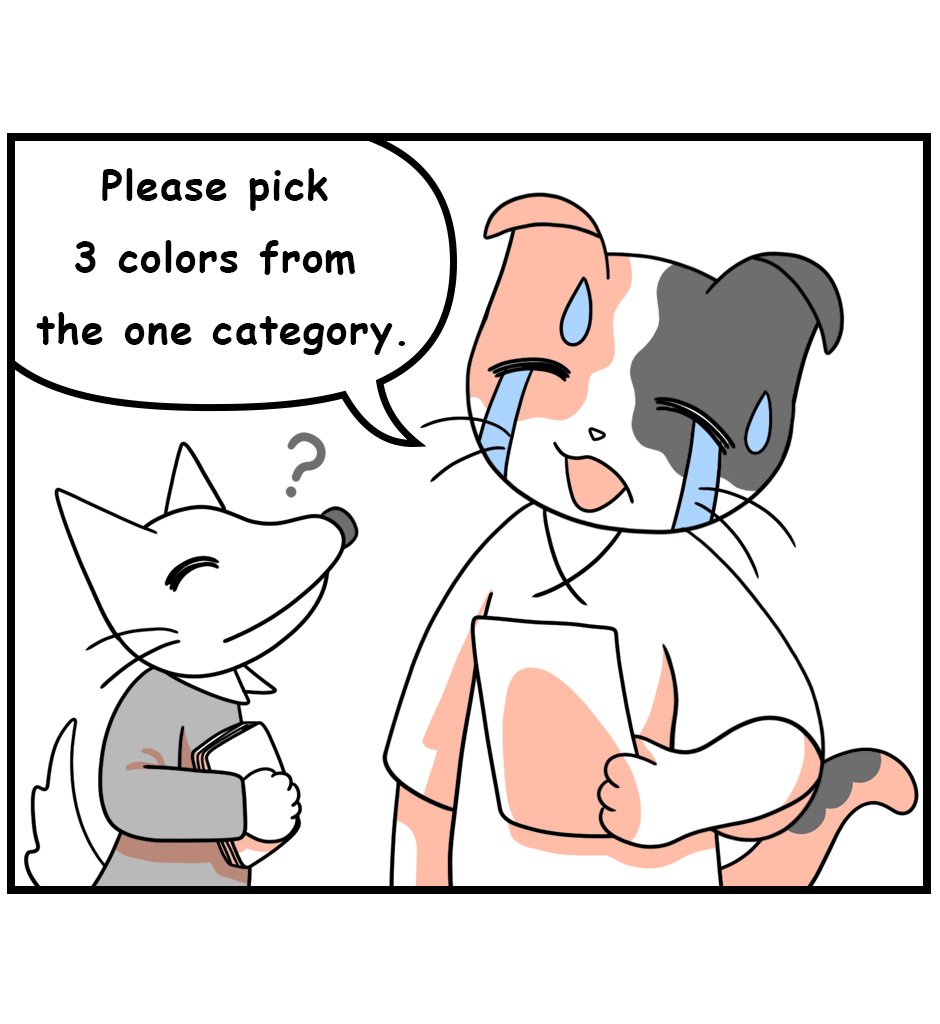 Mikesaka Art Class (◆Episodes are about art methods.) - Episode 5, Page 13: ◆The Color Wheel