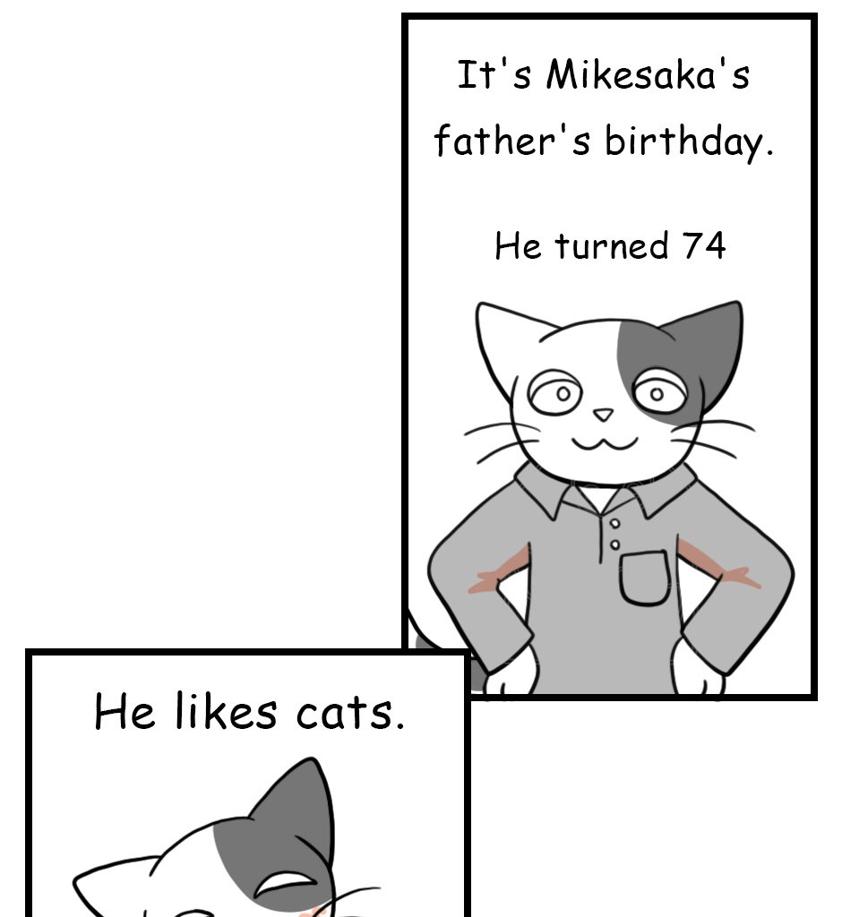 Mikesaka Art Class (◆Episodes are about art methods.) - Episode 10, Page 2: The Hoodie I Gave Dad