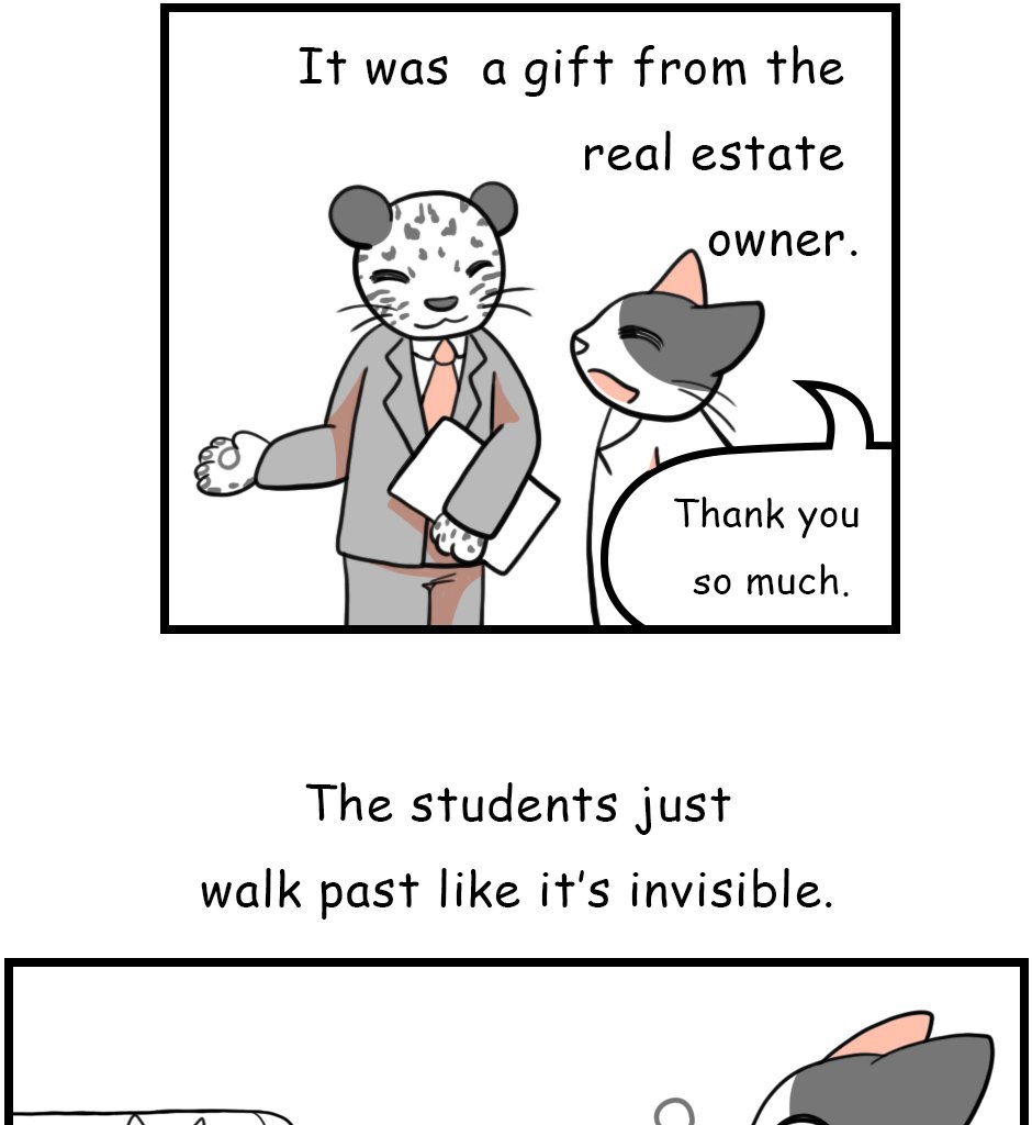 Mikesaka Art Class (◆Episodes are about art methods.) - Episode 11, Page 3: Classroom Sofa