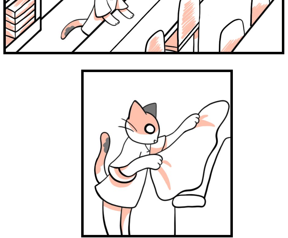 Mikesaka Art Class (◆Episodes are about art methods.) - Episode 11, Page 10: Classroom Sofa