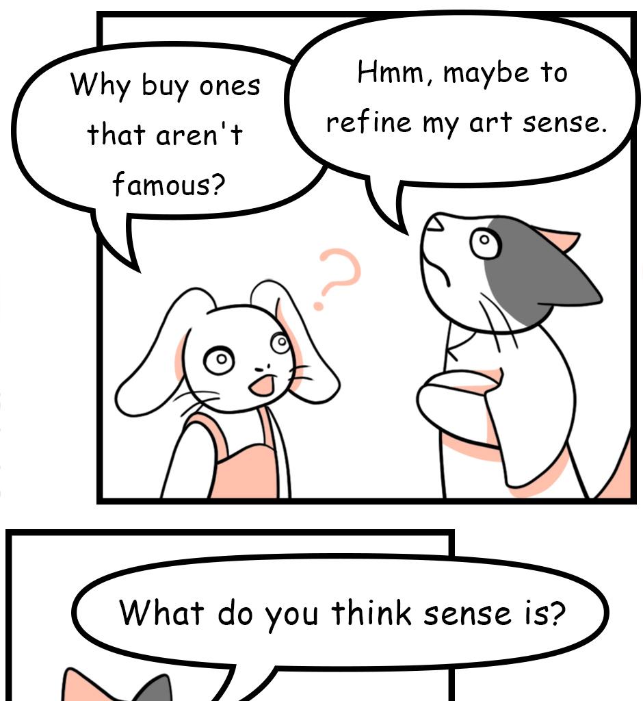 Mikesaka Art Class (◆Episodes are about art methods.) - Episode 13, Page 3: ◆About Sense(2/2)