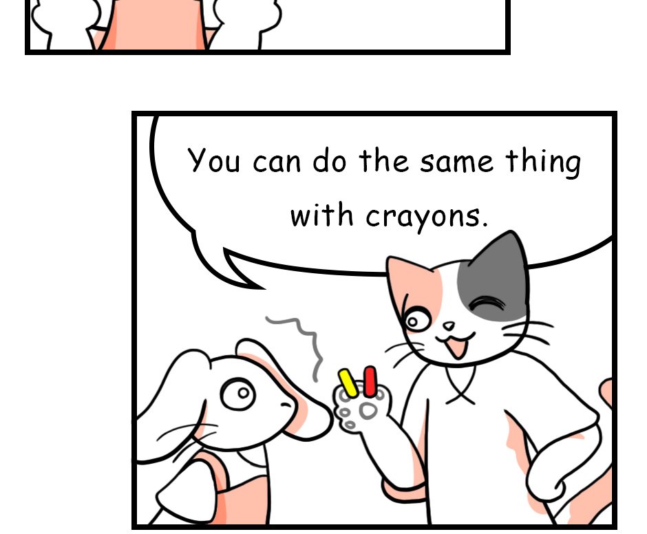 Mikesaka Art Class (◆Episodes are about art methods.) - Episode 13, Page 3: ◆Color Mixing