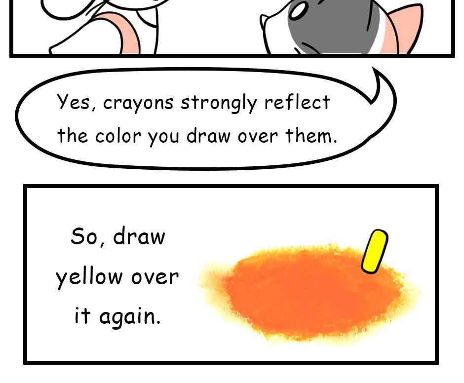 Mikesaka Art Class (◆Episodes are about art methods.) - Episode 13, Page 5: ◆Color Mixing