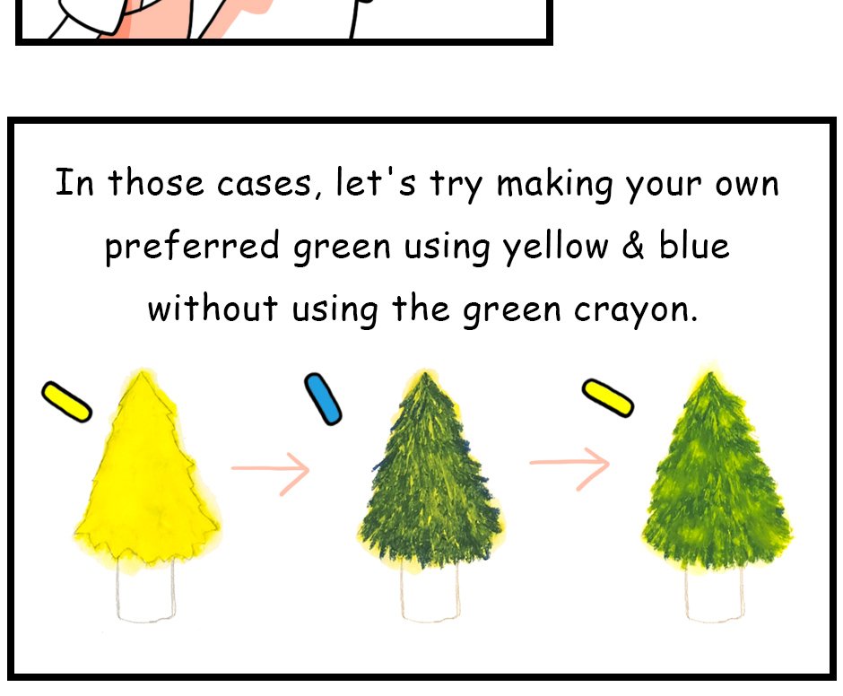 Mikesaka Art Class (◆Episodes are about art methods.) - Episode 13, Page 10: ◆Color Mixing