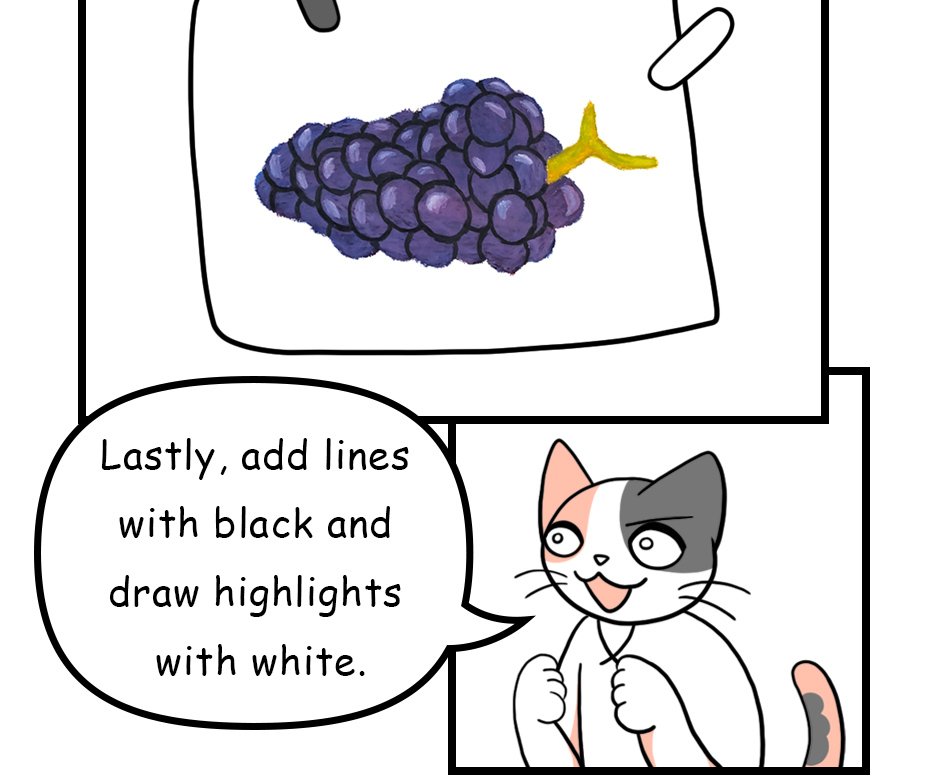 Mikesaka Art Class (◆Episodes are about art methods.) - Episode 14, Page 6: ◆Mixing with White