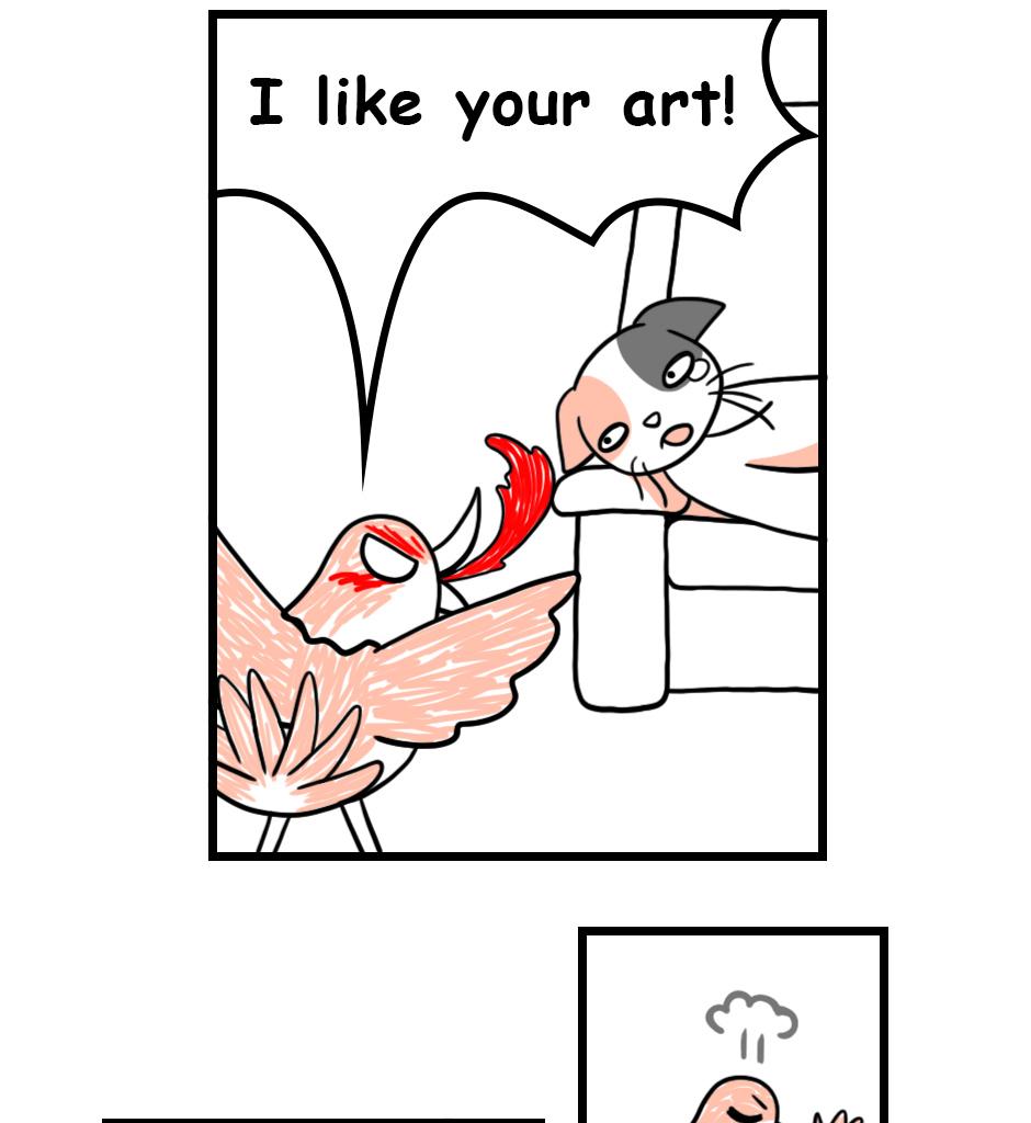 Mikesaka Art Class (◆Episodes are about art methods.) - Episode 25, Page 6: A Step Toward Tomorrow(1/2)