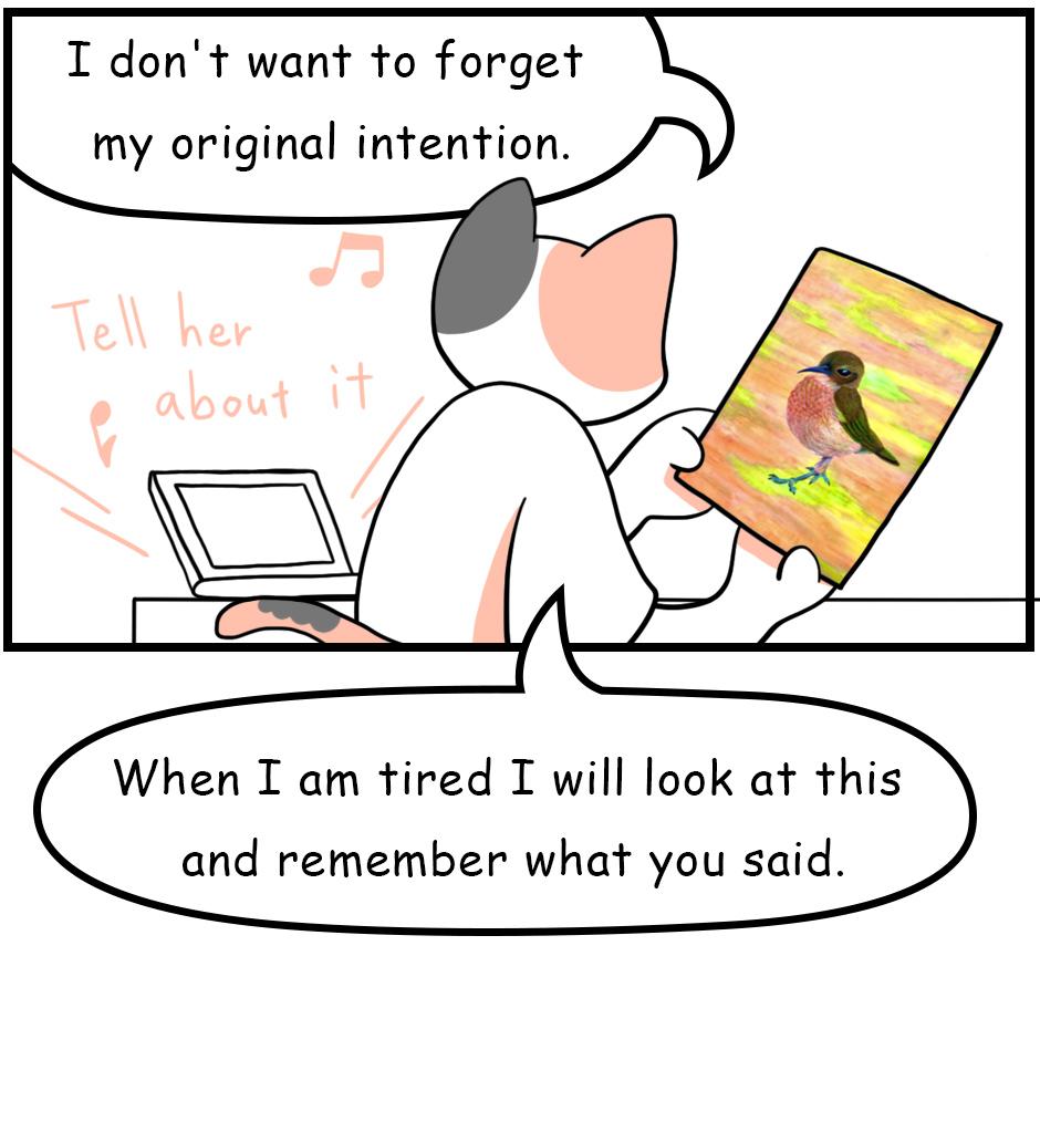 Mikesaka Art Class (◆Episodes are about art methods.) - Episode 26, Page 3: A Step Toward Tomorrow(2/2)