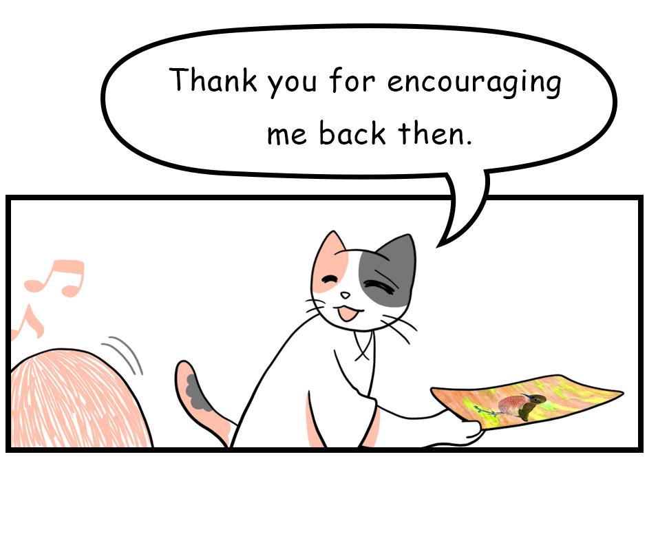 Mikesaka Art Class (◆Episodes are about art methods.) - Episode 26, Page 3: A Step Toward Tomorrow(2/2)