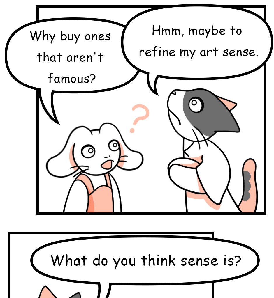 Mikesaka Art Class (◆Episodes are about art methods.) - Episode 26, Page 3: 22. ◆About Sense(2/2)