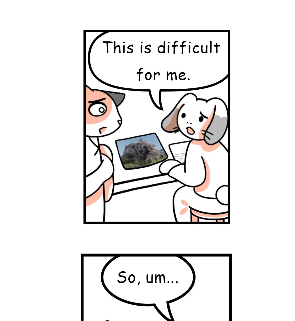 Mikesaka Art Class (◆Episodes are about art methods.) - Episode 31, Page 8: 27. Mid drawing Redo